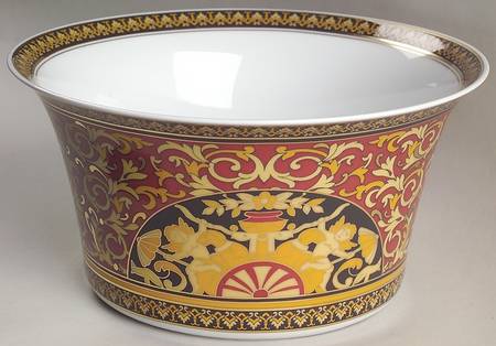 Medusa Red (Round) 7" Round Vegetable Bowl