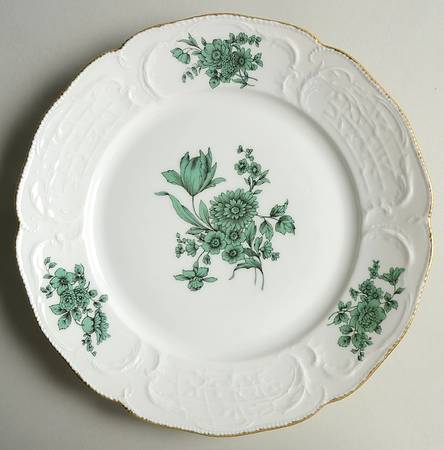 Meissen Flower Green by Rosenthal - Continental