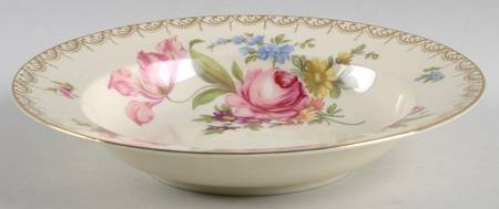 Meissen (Cream) Rim Soup Bowl