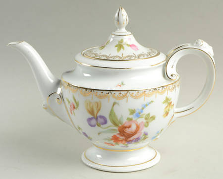Meissen (White) Teapot & Lid