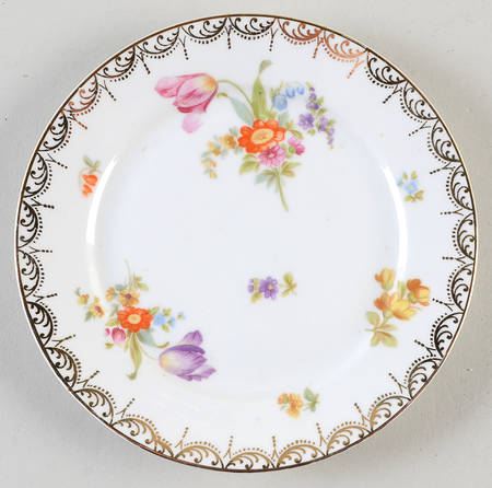 Meissen (White) Bread & Butter Plate
