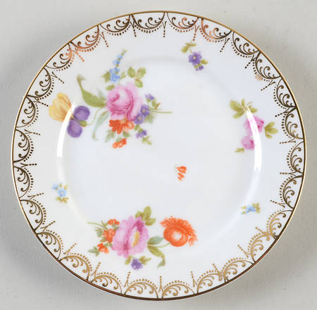 Meissen (White) Bread & Butter Plate