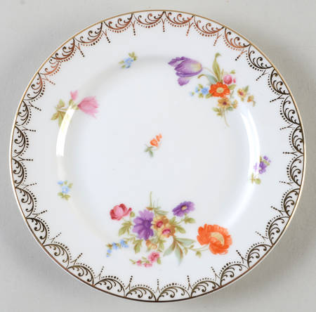 Meissen (White) Bread & Butter Plate