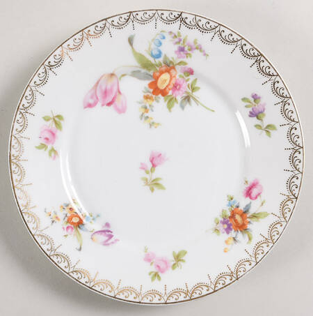 Meissen (White) Salad Plate