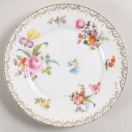 Meissen (White) Salad Plate