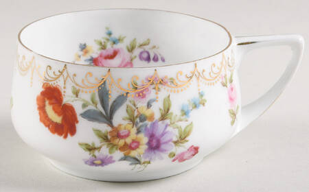 Meissen (White) Flat Cup