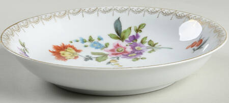 Meissen (White) Coupe Soup Bowl