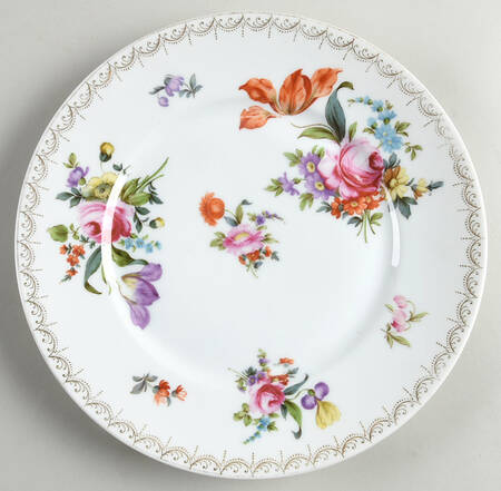 Meissen (White) Dinner Plate