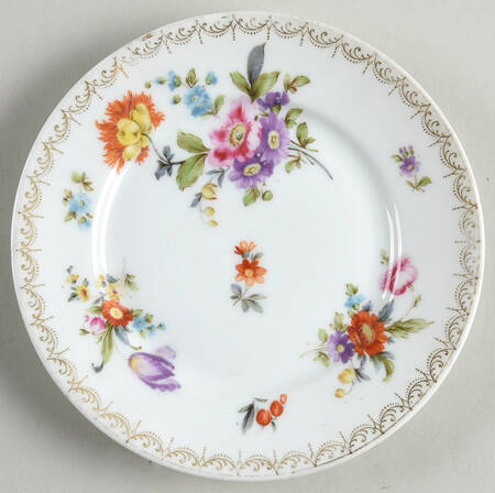 Meissen (White) Bread & Butter Plate
