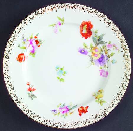 Meissen (White) Salad Plate