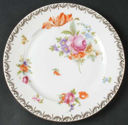 Meissen (White) Salad Plate
