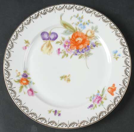 Meissen (White) Salad Plate