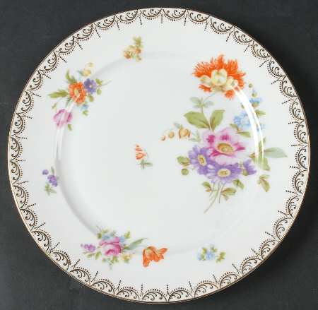 Meissen (White) Salad Plate