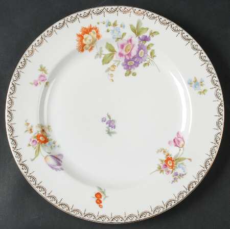 Meissen (White) Dinner Plate
