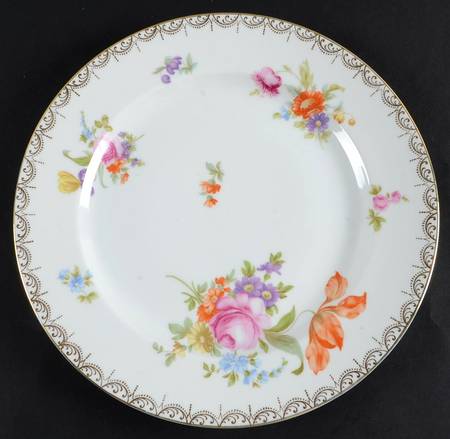 Meissen (White) Dinner Plate