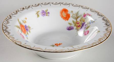 Meissen (White) Rim Cereal Bowl