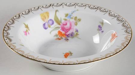 Meissen (White) Rim Cereal Bowl