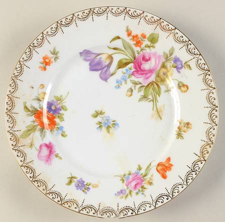 Meissen (White) Salad Plate