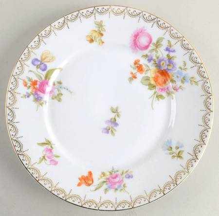 Meissen (White) Salad Plate