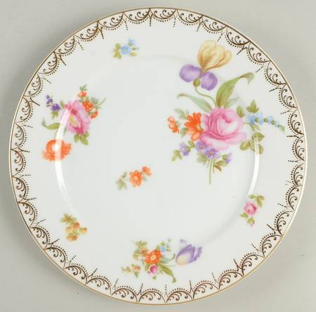 Meissen (White) Salad Plate