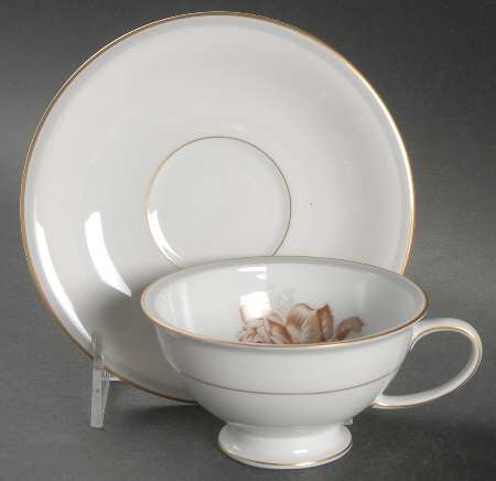 Melissa Footed Cup & Saucer Set