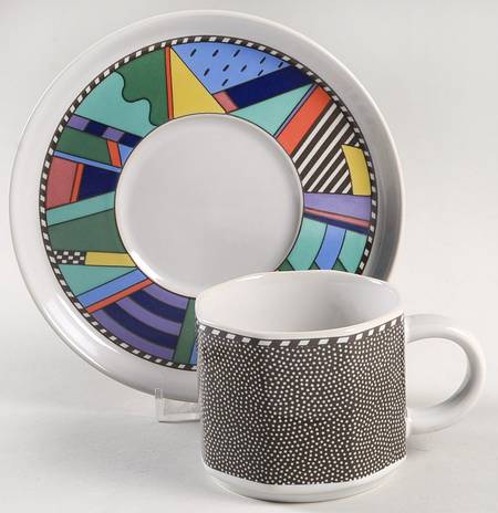 Metropol Flat Cup & Saucer Set