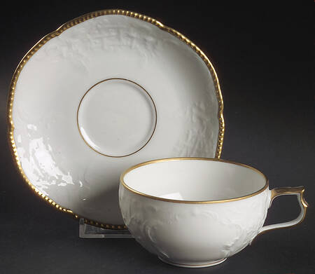 Michelle Flat Cup & Saucer Set