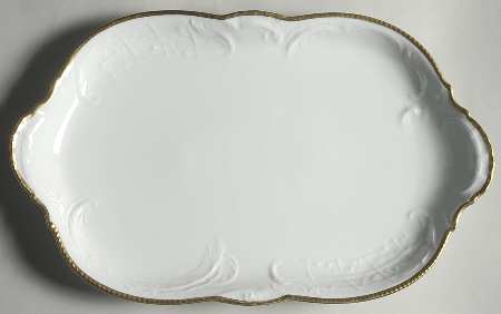 Michelle 15" Oval Serving Platter