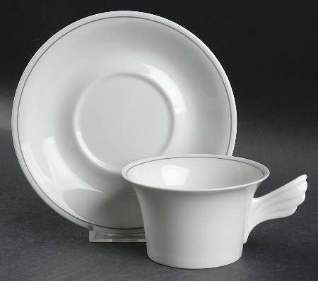 Minerva Flat Cup & Saucer Set