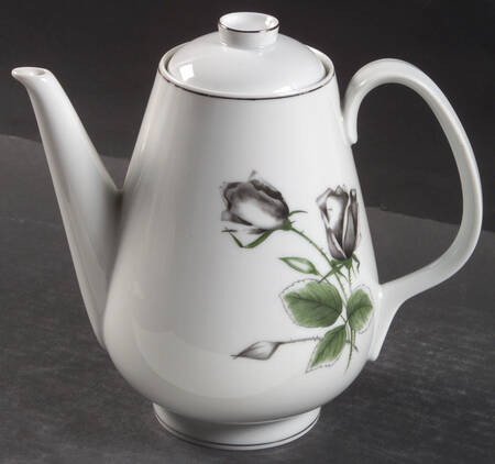 Midnight Rose Coffee Pot & Lid