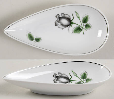 Midnight Rose Puzzle Tray/Nut Dish
