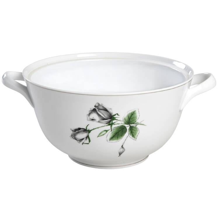 Midnight Rose Tureen No Lid