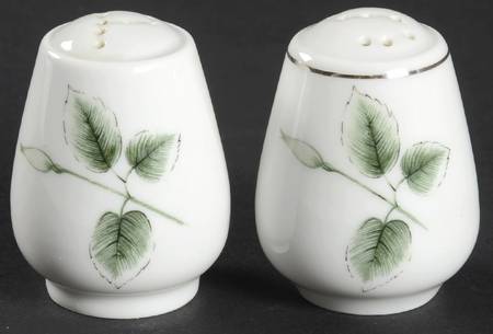 Midnight Rose Individual Salt & Pepper Set
