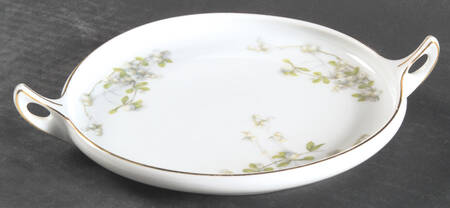 Mistletoe (Gold Trim) Lemon Dish