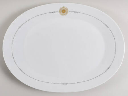 Midnite Sun 15" Oval Serving Platter