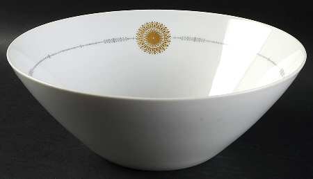 Midnite Sun 9" Round Vegetable Bowl