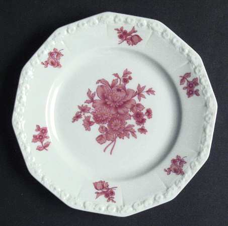 Monticello Orange Bread & Butter Plate