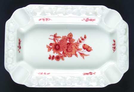 Monticello Orange Small Ashtray