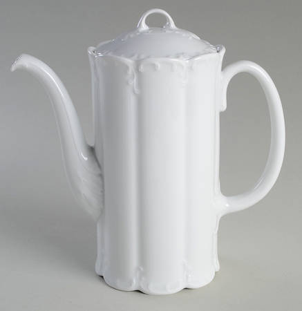 Monbijou (All White) Small Coffee Pot & Lid