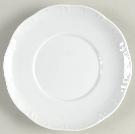 Monbijou (All White) Saucer for Cream Soup Bowl