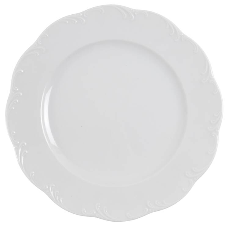 Monbijou (All White) Salad Plate