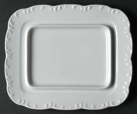 Monbijou (All White) Square Butter No Lid