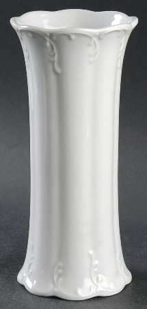 Monbijou (All White) 8" Vase