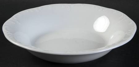 Monbijou (All White) Coupe Soup Bowl by Rosenthal - Continental