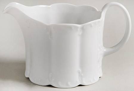 Monbijou (All White) Gravy Boat