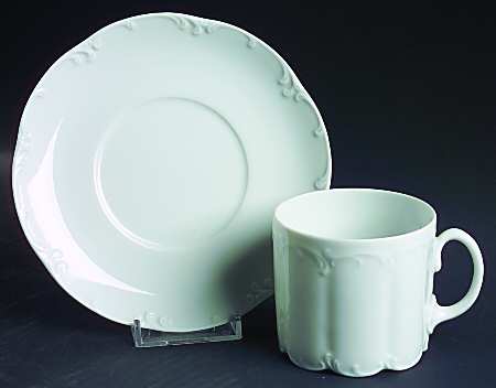Monbijou Flat Cup & Saucer Set