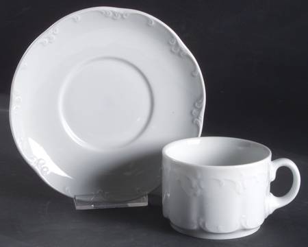 Monbijou (Restaurant) Flat Cup & Saucer Set