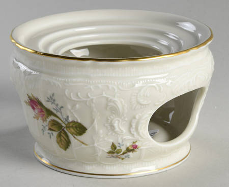 Moss Rose (Sans Souci, Ivory) China Warmer Stand