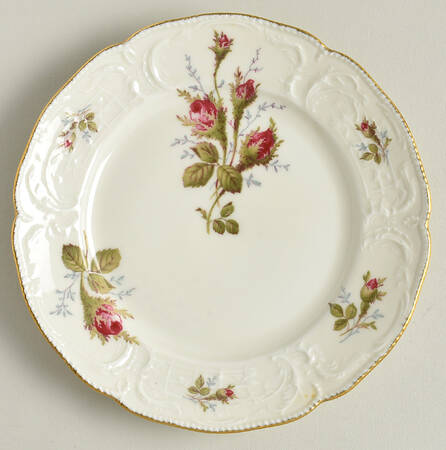 Moss Rose (Sans Souci, Ivory) Bread & Butter Plate
