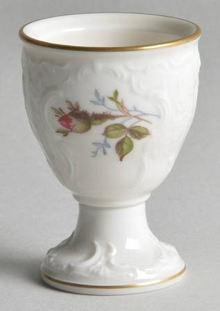 Moss Rose (Sans Souci, Ivory) Single Egg Cup